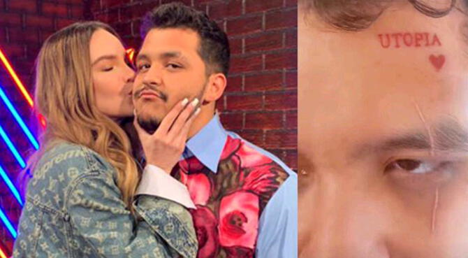 Belinda and Christian Nodal show their love with tattoos
